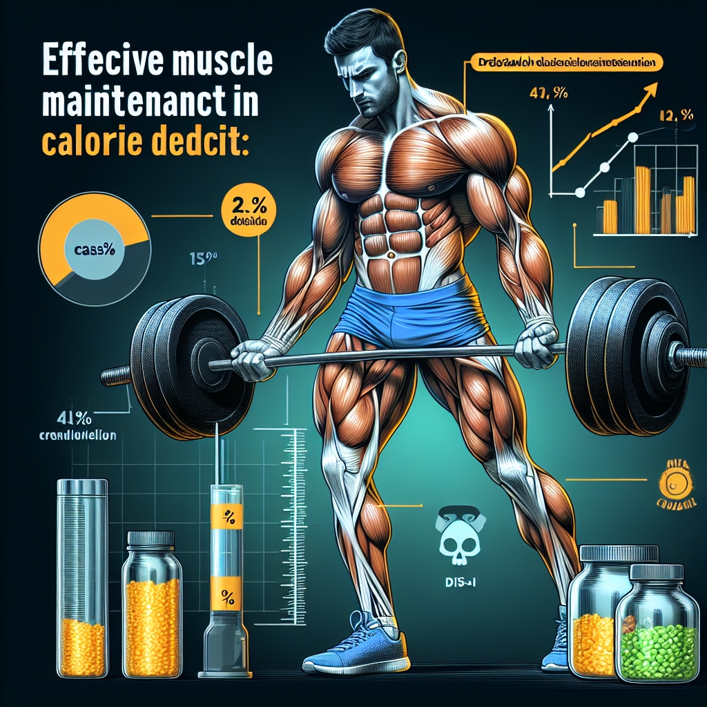 Effektive Muskelerhaltung im Kaloriendefizit: Die Rolle von Drostanolon Effektive Muskelerhaltung im Kaloriendefizit: Die Rolle von Drostanolon